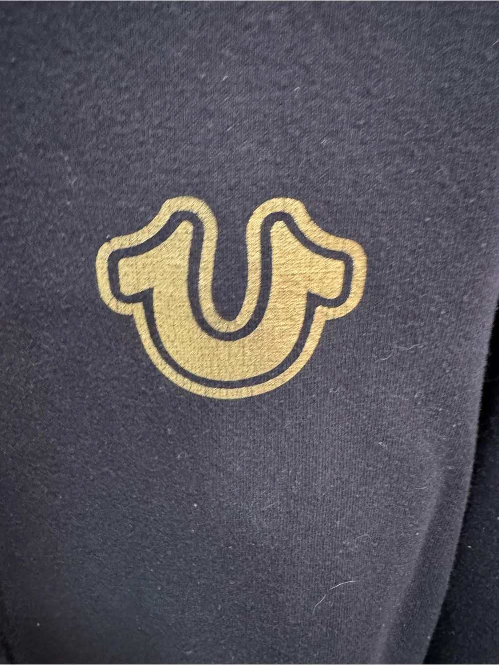 True Religion Hoodie Hooded Sweatshirt Foil Trilogy Buddha Mens M - Picture 5 of 8